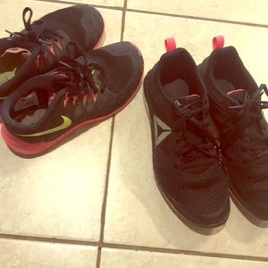 CrossFit Reebok 7.5 + NikeFree 7